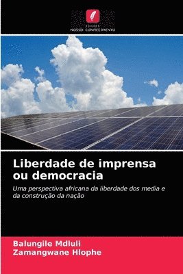 bokomslag Liberdade de imprensa ou democracia