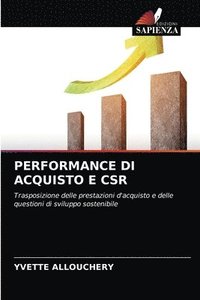 bokomslag Performance Di Acquisto E Csr