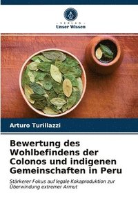 bokomslag Bewertung des Wohlbefindens der Colonos und indigenen Gemeinschaften in Peru