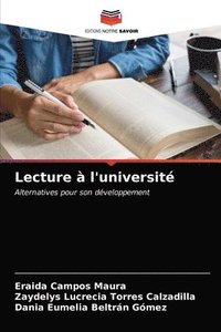 bokomslag Lecture  l'universit