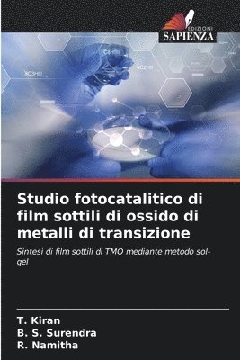 bokomslag Studio fotocatalitico di film sottili di ossido di metalli di transizione