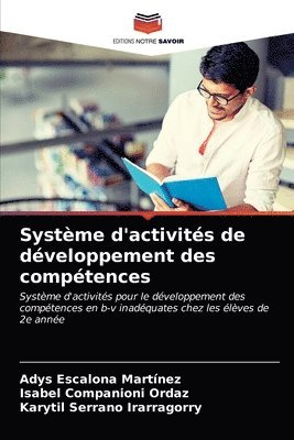 bokomslag Systme d'activits de dveloppement des comptences