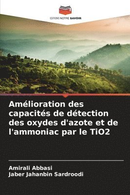 Amélioration des capacités de détection des oxydes d'azote et de l'ammoniac par le TiO2 1