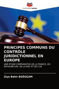 bokomslag Principes Communs Du Contrle Juridictionnel En Europe