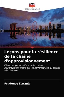 Leons pour la rsilience de la chane d'approvisionnement 1