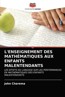 L'Enseignement Des Mathematiques Aux Enfants Malentendants 1