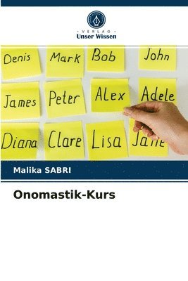 bokomslag Onomastik-Kurs