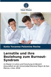 bokomslag Lernstile und ihre Beziehung zum Burnout-Syndrom