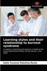 bokomslag Learning styles and their relationship to burnout syndrome