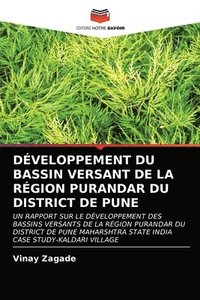 bokomslag Developpement Du Bassin Versant de la Region Purandar Du District de Pune