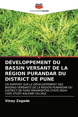 Developpement Du Bassin Versant de la Region Purandar Du District de Pune 1