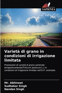 bokomslag Varieta di grano in condizioni di irrigazione limitata