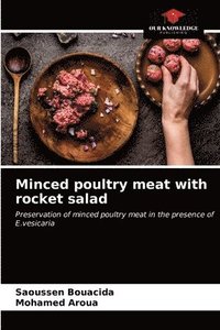 bokomslag Minced poultry meat with rocket salad