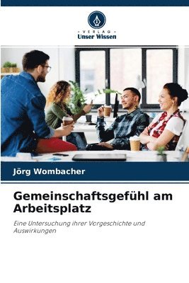 bokomslag Gemeinschaftsgefhl am Arbeitsplatz