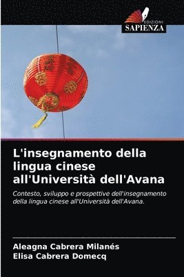 L'insegnamento della lingua cinese all'Universit dell'Avana 1