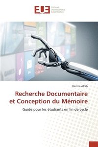 bokomslag Recherche Documentaire et Conception du Mmoire
