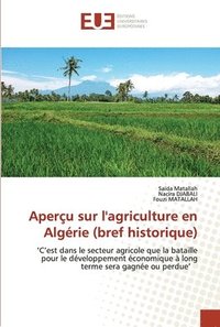 bokomslag Aperu sur l'agriculture en Algrie (bref historique)