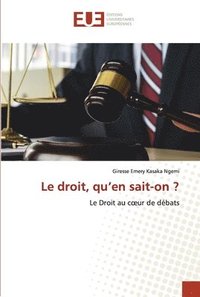 bokomslag Le droit, qu'en sait-on ?