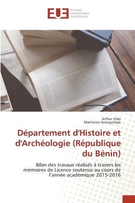 Dpartement d'Histoire et d'Archologie (Rpublique du Bnin) 1