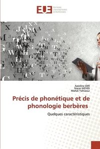 bokomslag Prcis de phontique et de phonologie berbres