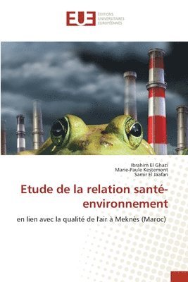 bokomslag Etude de la relation sant-environnement