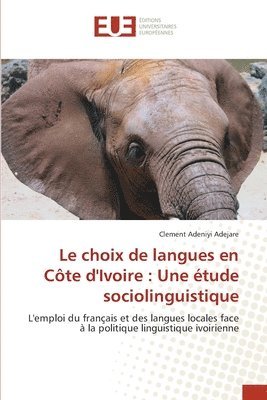 Le choix de langues en Cte d'Ivoire 1