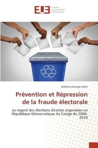 bokomslag Prevention et Repression de la fraude electorale