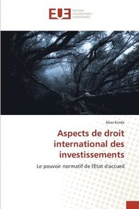 bokomslag Aspects de droit international des investissements