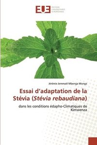 bokomslag Essai d'adaptation de la Stvia (Stvia rebaudiana)