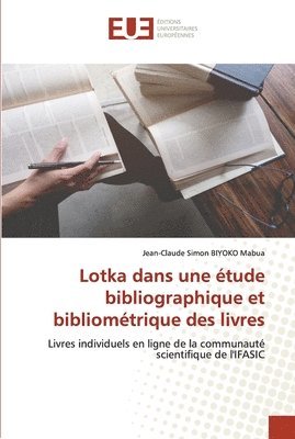 Lotka dans une tude bibliographique et bibliomtrique des livres 1