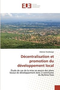 bokomslag Dcentralisation et promotion du dveloppement local