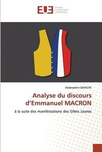 bokomslag Analyse du discours d'Emmanuel MACRON