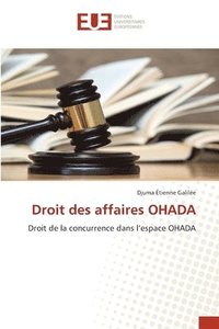 bokomslag Droit des affaires OHADA