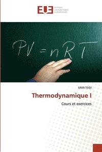 bokomslag Thermodynamique I