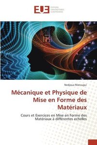 bokomslag Mcanique et Physique de Mise en Forme des Matriaux
