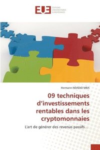 bokomslag 09 techniques d'investissements rentables dans les cryptomonnaies