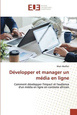 bokomslag Developper et manager un media en ligne