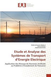bokomslag Etude et Analyse des Systmes de Transport d'Energie Electrique