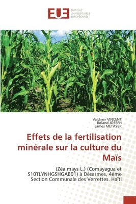 Effets de la fertilisation minrale sur la culture du Mas 1