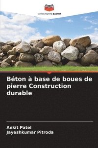 bokomslag Béton à base de boues de pierre Construction durable