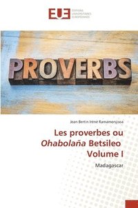 bokomslag Les proverbes ou Ohabolaa Betsileo Volume I