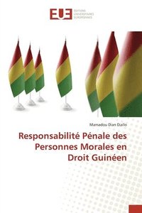 bokomslag Responsabilit Pnale des Personnes Morales en Droit Guinen