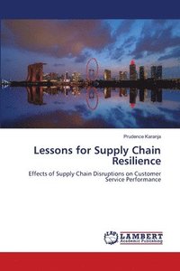 bokomslag Lessons for Supply Chain Resilience
