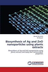 bokomslag Biosynthesis of Ag and ZnO nanoparticles using plants extracts