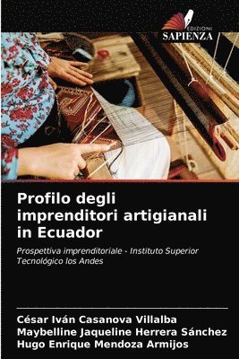 Profilo degli imprenditori artigianali in Ecuador 1