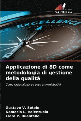 bokomslag Applicazione di 8D come metodologia di gestione della qualita