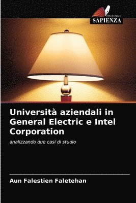 bokomslag Universit aziendali in General Electric e Intel Corporation