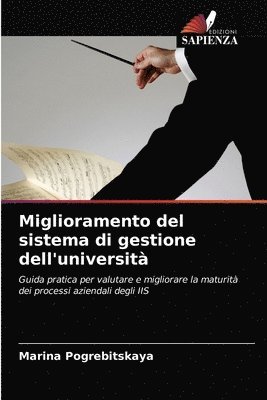 bokomslag Miglioramento del sistema di gestione dell'universit