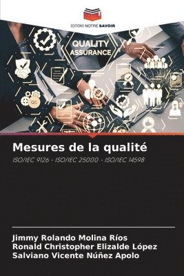bokomslag Mesures de la qualité