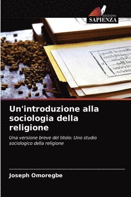 Un'introduzione alla sociologia della religione 1
